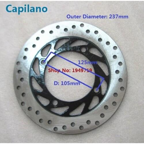 Motorcycle CB400 CB750 CBR250 XL650 XRV650 CBR900 rear brake disc rotor for Honda Hornet transmission parts