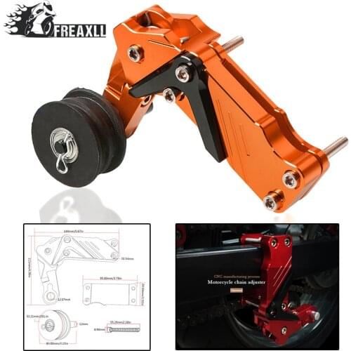 Motorcycle CNC Aluminum chain auto tensioner For honda cbf 600s cbf1000 1000f dio monkey msx125 msx 125 nc700s yamaha Kawasaki
