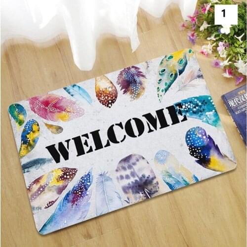 UBRUSH New carpet Rubber anty-slip in kitchen and bathroom seven color 40*60 cm For Home Bathroom Kitchen Small Carpet