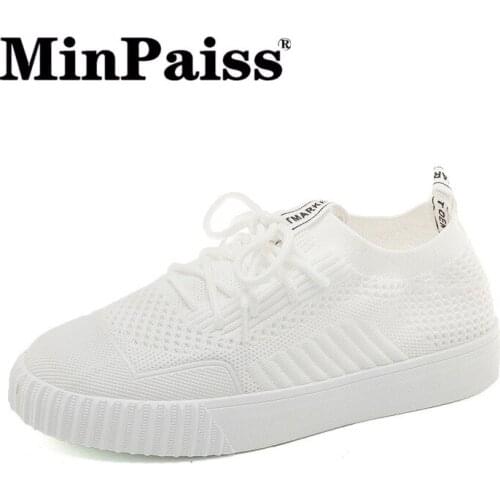 Socks Shoes Womens One Pedal Womens Shoes Lazy Fly Weaving Breathable Shoes Soft Bottom Casual Sports Popular Womens Shoes