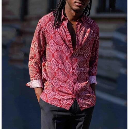 2020 japanese fashion mens Shirt Casual Business Long Sleeve Loose Shirt harajuku shirt luxury retro plus Size streetwear