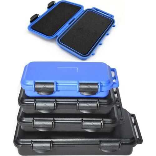 Waterproof Plastic Tool case box Shockproof Airtight Container Storage Box resistant fall safety case with pre-cut foam