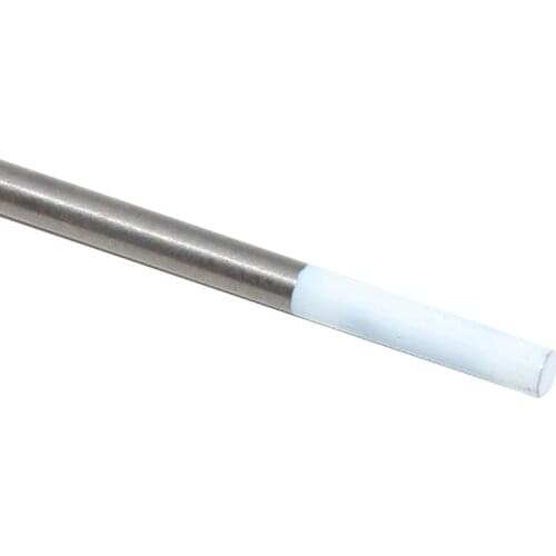 10pcs 0.8% Zirconiated WZ8 TIG Tungsten Electrode 1.6 x 175mm White Metalworking