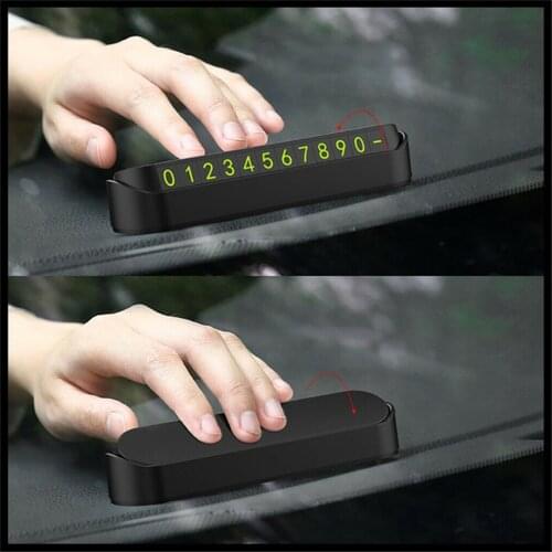 Car Styling Accessories Temporary Parking Card Phone for lada-SAMARA Saloon 21099 2115 VOLUMES SAMARA FORMA DIVA SAGONA