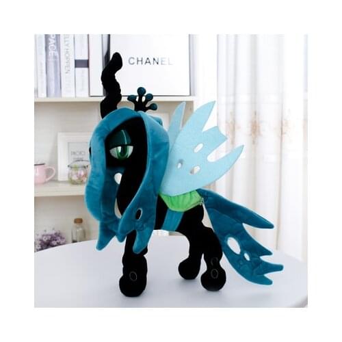 Anime Unicorn Queen Chrysalis Plush Doll Stuffed Animals Horse Kids Toys Great Gift 12" 30CM