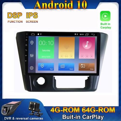 CARPLAY Android 10.0 Car Radio Stereo Player GPS Navigation Multimedia For Mitsubishi Lancer 2007-2015 NO DVD