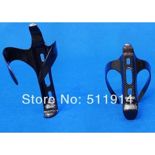 FLX-CG-D8 brand new full carbon glossy mtb road bike TT water bottle cage (2 pcs cages)