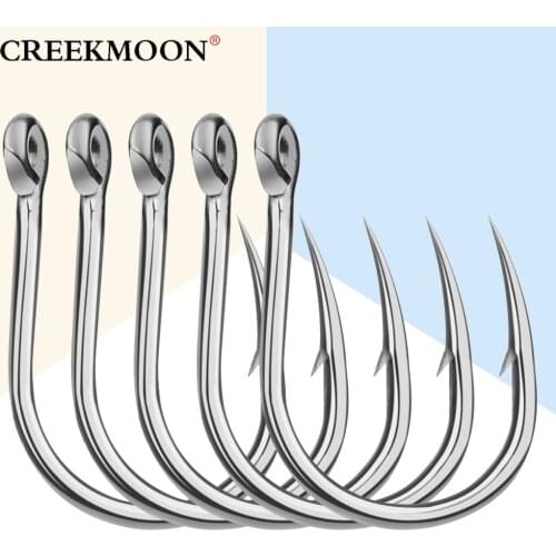 Saltwater Fishing Hook 20pc JIGGING HOOK 1/0#-13/0# Model Stainless Steel Fishhook