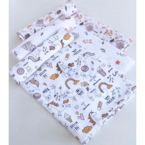 Baby Muslin Blanket 100% Cotton Baby Swaddles Soft Newborn Blankets Bath Gauze Infant Kids Wrap Sleepsack Stroller Cover