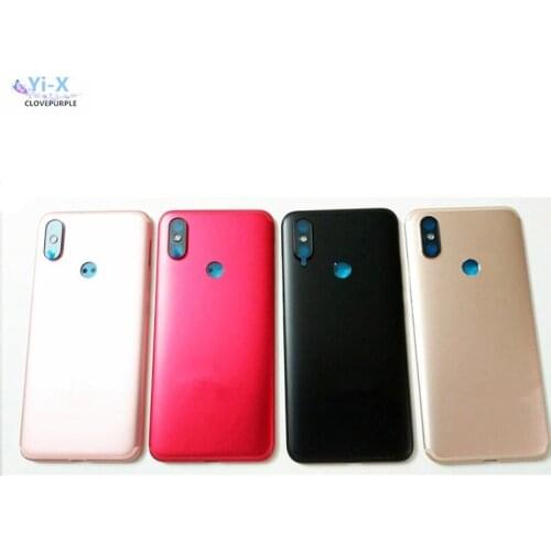 New Rear Back Battery Cover for Xiaomi A2 MiA2 MA2 Mi6X Mi 6X with lens (without Side Buttons)