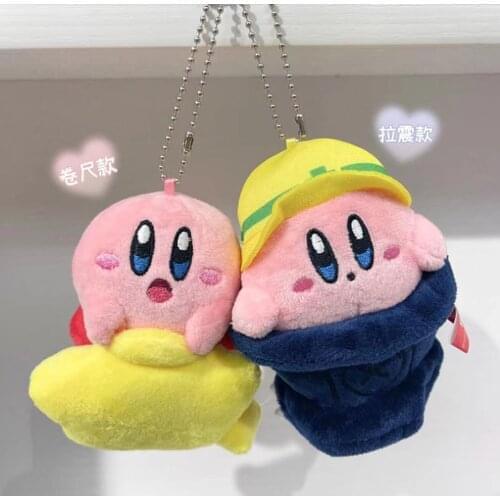 New 10PCS Star Strawberry Waddle Dee Doo Tape measure 4-5“10-12CM Plush Pendant Doll