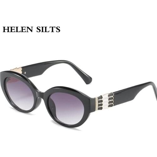 2021 New Cat Eye Sunglasses Women Vintage PC Frame Gradient Sun Glasses Female Eyewear Retro Lunette De Soleil Femme UV400 H243