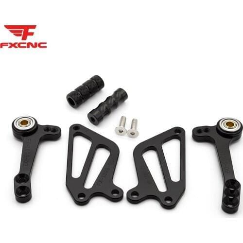 For Ducati 1198 2009-2011 2010 CNC Aluminum Alloy Motorcycle Rearset Footrest Footpeg Pedal Rear set Accessories Footrest Part