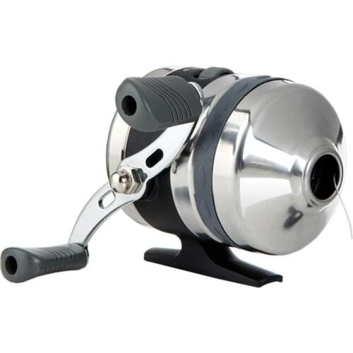 Fishing Wheel Fast Line Fishing Reel Anti-Slip Stainless Steel Gear Ratio Ball Bearing Max Drag Fishing Coil Reel for Outdoors