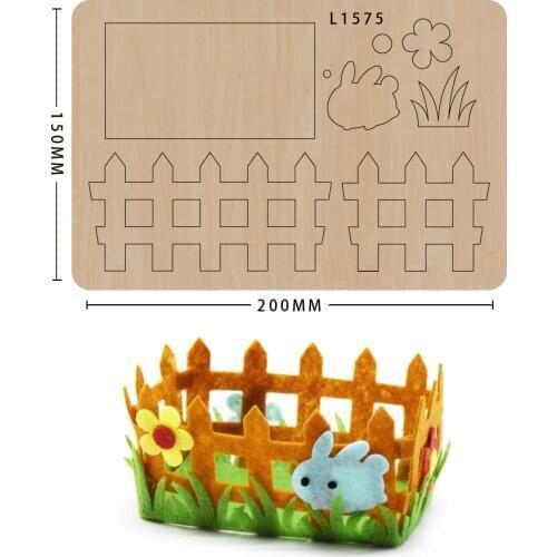 Scrapbook Wooden Cutting Die Making Decor Supplies Dies Template Suitable For Common Die-cutting Machines In The Market