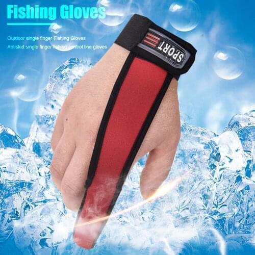 UV Sun Protection Half Finger Glove Casting Gloves Singer Finger Stall Protector Finger Casting Glove Fishing Accessory