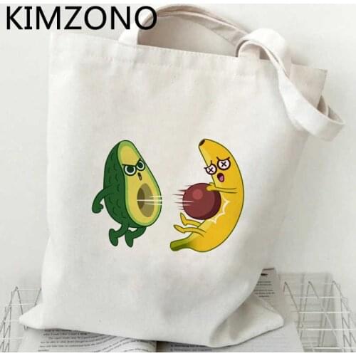 Avocado shopping bag jute bag handbag bolso recycle bag shopping grocery bag shoping bolsas ecologicas grab
