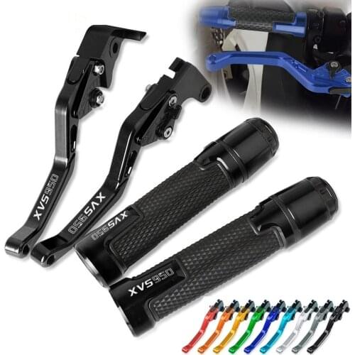 Brake Handle Clutch Lever Motorcycle Thruster Grip Handle Bar Cap End Plugs For YAMAHA XVS950 BOLTCSPEC 2014 2015 2016 2017 2018