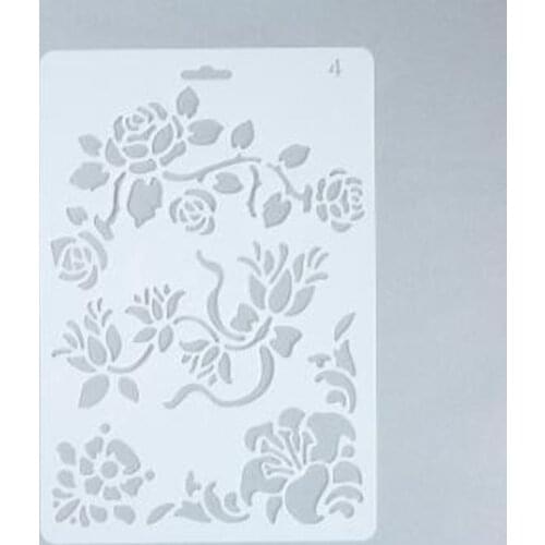 Stencil For Decor DIY Craft Layering Plastic Stencils Template Wall Scrapbooking Painting Photo Album Decor Embossing Paper Card