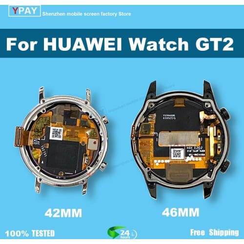 For HUAWEI Watch Series GT2 LCD Display Touch Screen Digitizer Assembly For huawei Watch Series 46mm 42mm