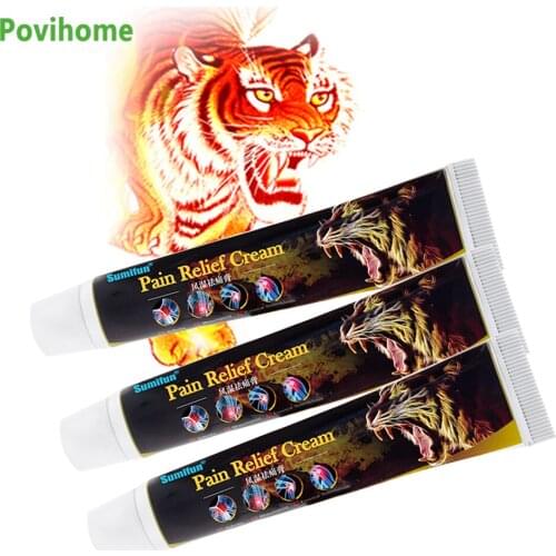 1/2/3Pcs Tiger Pain Relief Ointment Rheumatoid Arthritis Waist Leg Lumbar Knee Ache Treatment Chinese Tradition Herbal Plaster