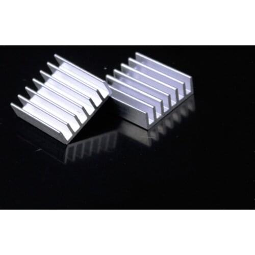 100 Pieces lot Heat sink Cooling Aluminum Heatsink Cooler 20 x 20 x 6mm