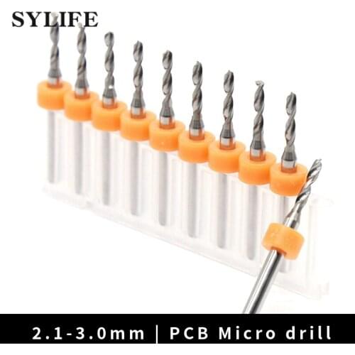 10x Carbide PCB drill Printed circuit board drill 2.1-3.0 Tungsten Steel Bit