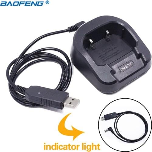 Baofeng UV-82 100-240V Battery Charger CH-8 For Baofeng UV-82 UV-8D UV-82HP Walkie Talkie UV82 Two Way Radio Handheld Radio