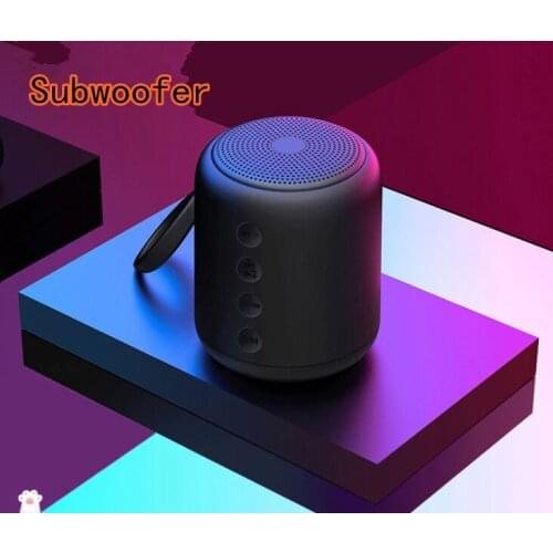 Mini Wireless Bluetooth Speaker Subwoofer Portable Bass Stereo Waterproof FM Radio Hands-Free TF Card USB MP3 Player Small