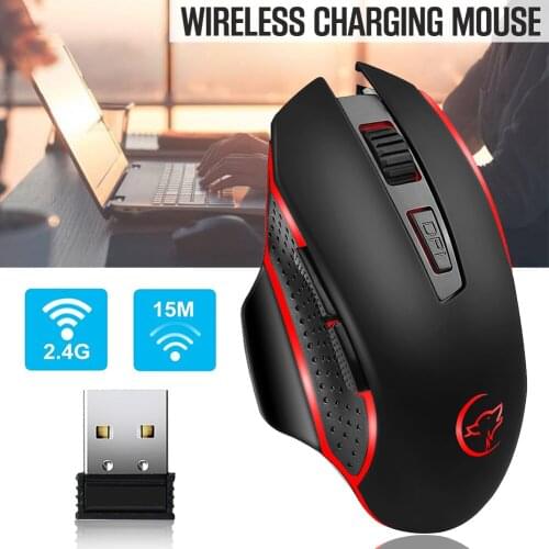 G821 Wireless Gaming Mouse 2.4G Charging Mouse Ergonomic Wear - Resistant 6 - Key High - Performance Mouse Rechargeable Mouse