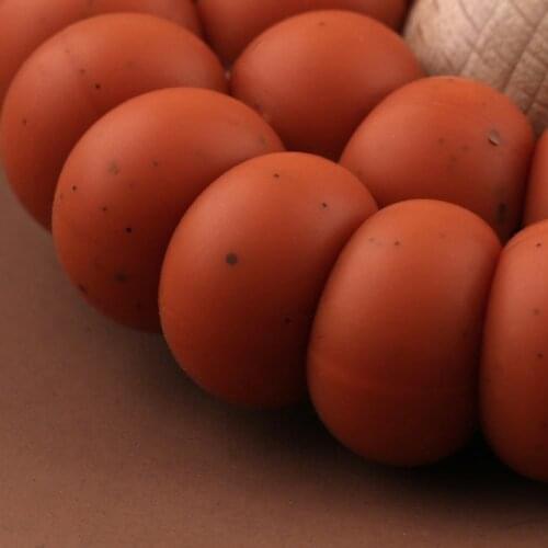 Baby Silicone Teether Nature Wooden Montessori Baby Toy Infant Teething Molars 63HE