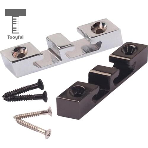Tooyful Roller String Retainer Mounting Tree Guide for 3 String Bass Guitar Box Guitar Parts