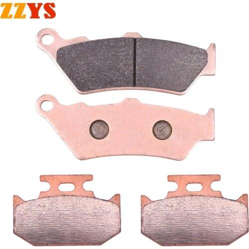 125CC Motorcycle Front and Rear Brake Pads Kit For YAMAHA DT125 DT125X DT 125 X 2005 2006