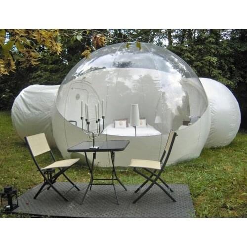 Best Selling Inflatable Bubble Tent Double Rooms Transparent Bubble Tree 4m/5m Dia Bubble Dome Tent Bubble Hotel Bubble House