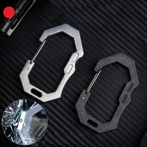 Multi-Function Quick Release Tactical Buckle Emergency Window Breaker Self Defense EDC Tool Outdoor Survival Rescue Dropshipping
