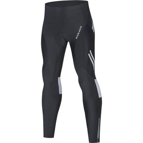 Mens Cycling Pants With 3D Gel Pad Cycling Tights Breathable MTB Bike Bib Pants Downhill Bicycle Pants Cycling Trousers