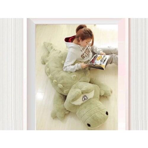 Stuffed animal 200 cm plush crocodile toy doll throw pillow , sleeping pillow , boyfriends pillow gift w2270
