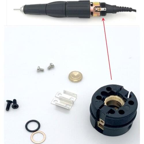 STRONG 102L 105L Carbon Brush Micromotor Handpiece Rear Seat Kit Electric Nails Drill Manicure Accessories STRONG210 204 90