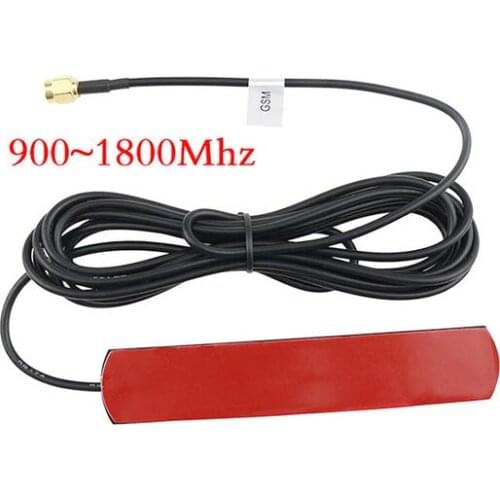 GPRS GSM 900M module modem sticker patch antenna 868M patch antenna SMA with 3m RG174 cable