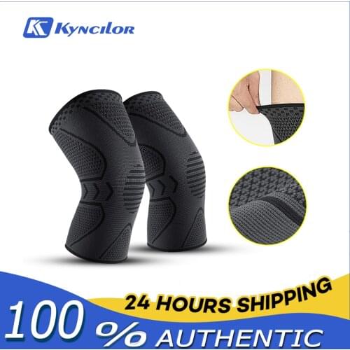 Kyncilor Knee Pads For Joints Elastic Silicone Pressurized Kneecap Support For Sport Work Basketball Running Arthriti Brace