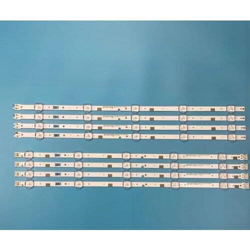 New 8 PCS LED backlight strip for samsung UN50J5200AF UN50J5000AF BN96-37774A 37775A 46572A 2015 SVS50 LM41-00145A 49 FHD R L