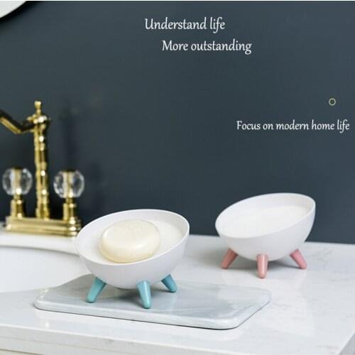 Organizer Sponge Holder Kitchen Shower Accessory Soap Box Home Gadget Sink Dish Storage In The Bathroom on Stand with Door Drain