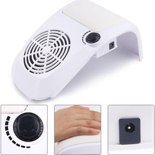 Nail Dust Collector Vacuum Cleaner Professional Powerful Manicure Machine Nail Art Salon Equipment Adjustable Speed