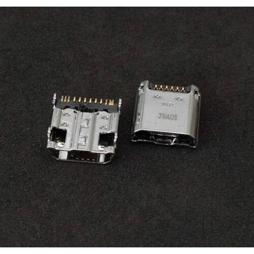 50PCS/Lot Micro USB Charging Port Connector Charge Socket For Samsung Galaxy Tab 3 7.0 I9200 I9202 P5200 T211 T210 T230 T231