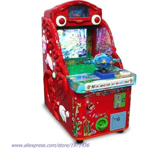 Amusement Game Center Coin Operated Simulator Machine Water Shooting Game Machine For Children