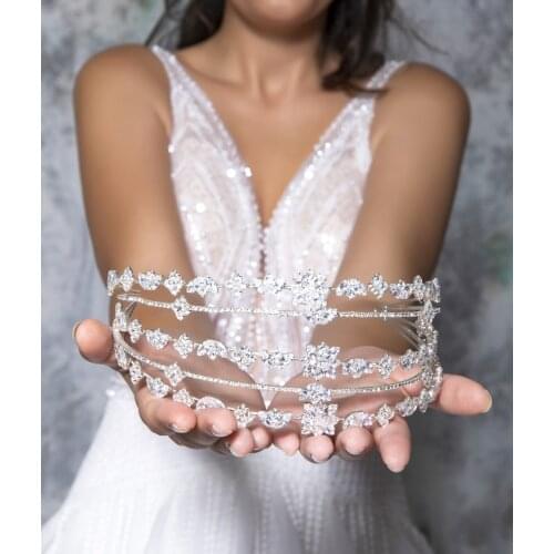 Luxury Handmade Wedding Crown Hair Jewelry Bridal Headpiece Zircon Tiaras Bride Party Crowns Wedding Hair Accessories