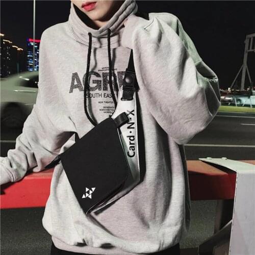 Tactical Men Chest Bags Designer Cool Shoulder Crossbody Bags for Men Hip Hop Streetwear Bag Short Trip Travel Messengers Bag