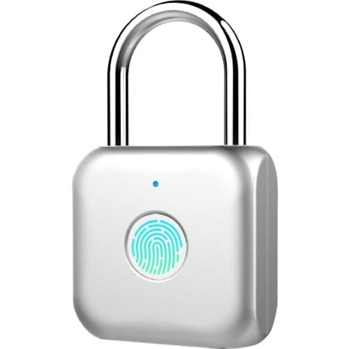 Yealink smart fingerprint padlock small bluetooth electronic lock gym bedroom password lock dormitory cabinet lock