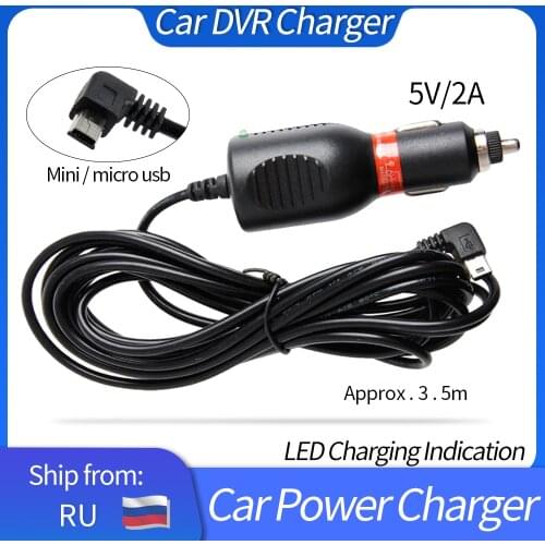 3M Mini Driving Recorder Charger Cigarette Adapter PortTravel Power Supplier Plug For Car DVR Vehicle GPS Navigator Charging