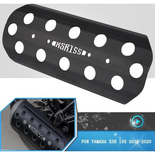 For YAMAHA XSR 155 xsr155 2019 2020 Motorcycle Accessories Aluminu Exhaust Muffler Pipe Crash Protector Heat Shield Cover XSR155